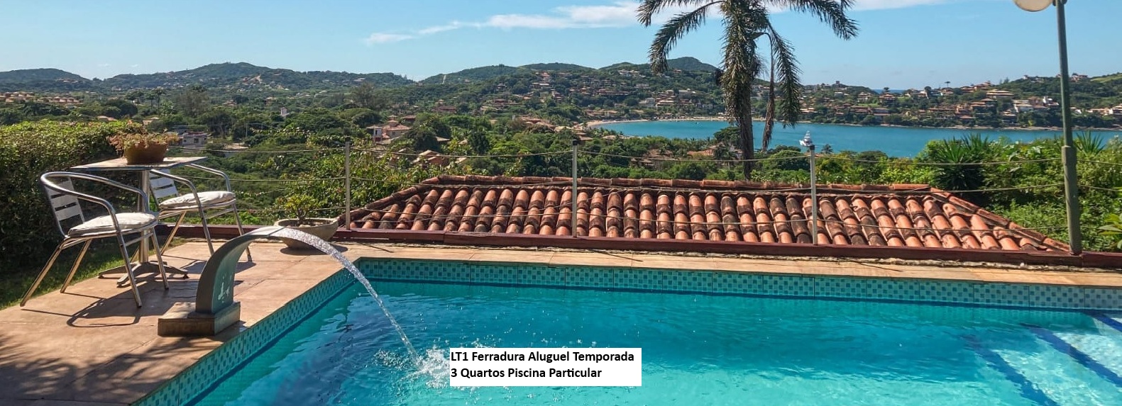 Casa locação temporada Ferradura Búzios